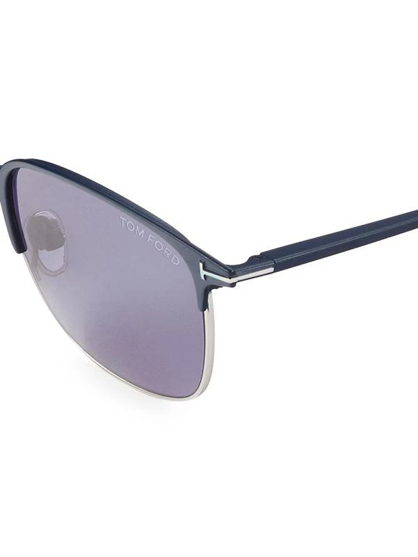 商品Tom Ford|52MM Clubmaster Sunglasses,价格¥1500,第3张图片详细描述