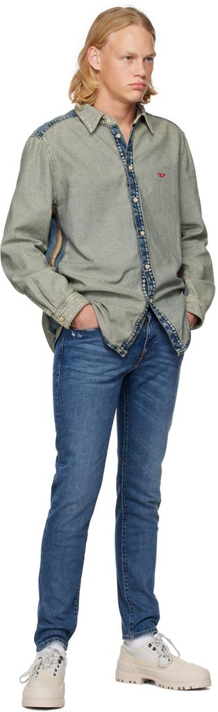 Blue 2019 D-Strukt Jeans商品第4张图片规格展示