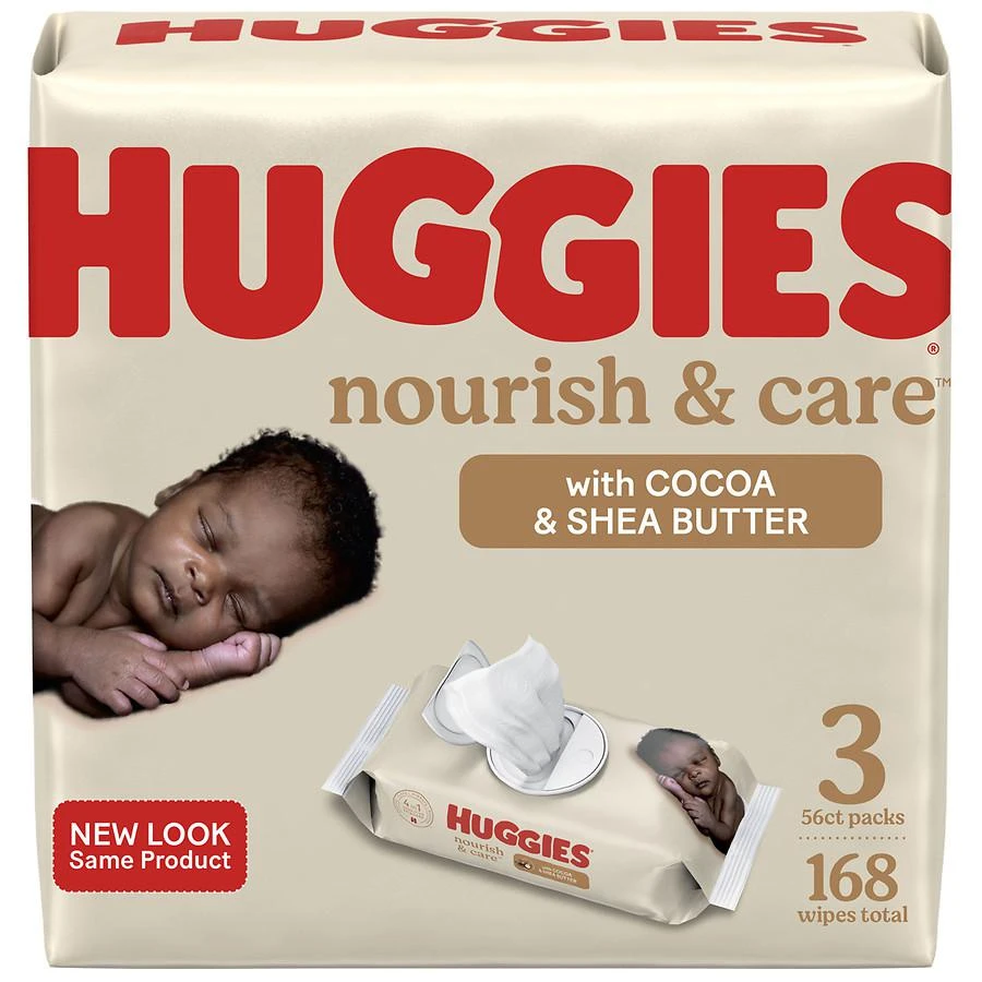 商品Huggies|Scented Baby Wipes Cocoa & Shea Butter,价格¥49,第1张图片