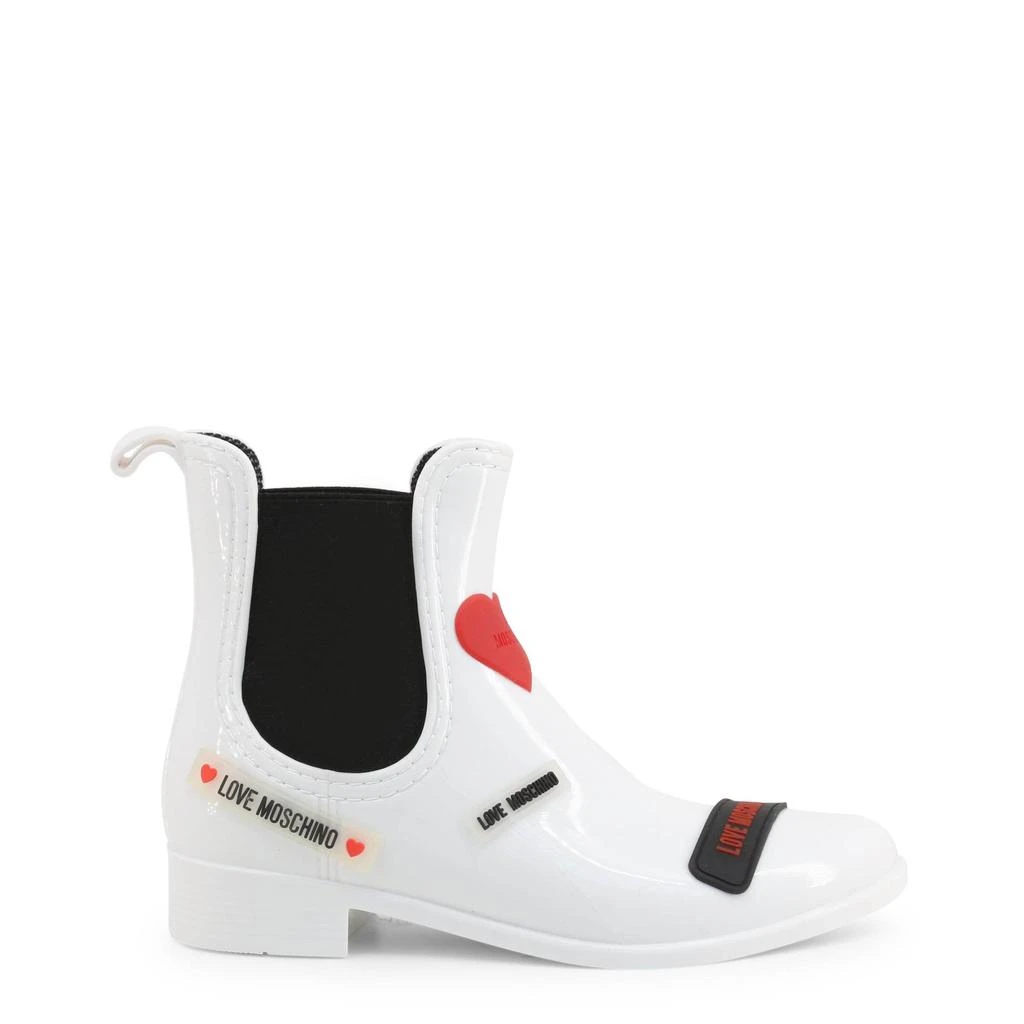 商品Moschino|Love Moschino heart logo round toe Ankle Boots,价格¥723,第4张图片详细描述