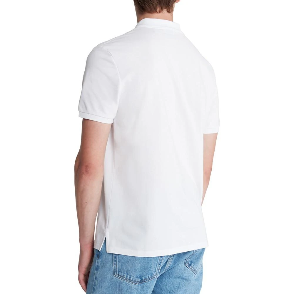 商品Calvin Klein|Men's Athletic Tech Zip Polo Shirt,价格¥277,第2张图片详细描述