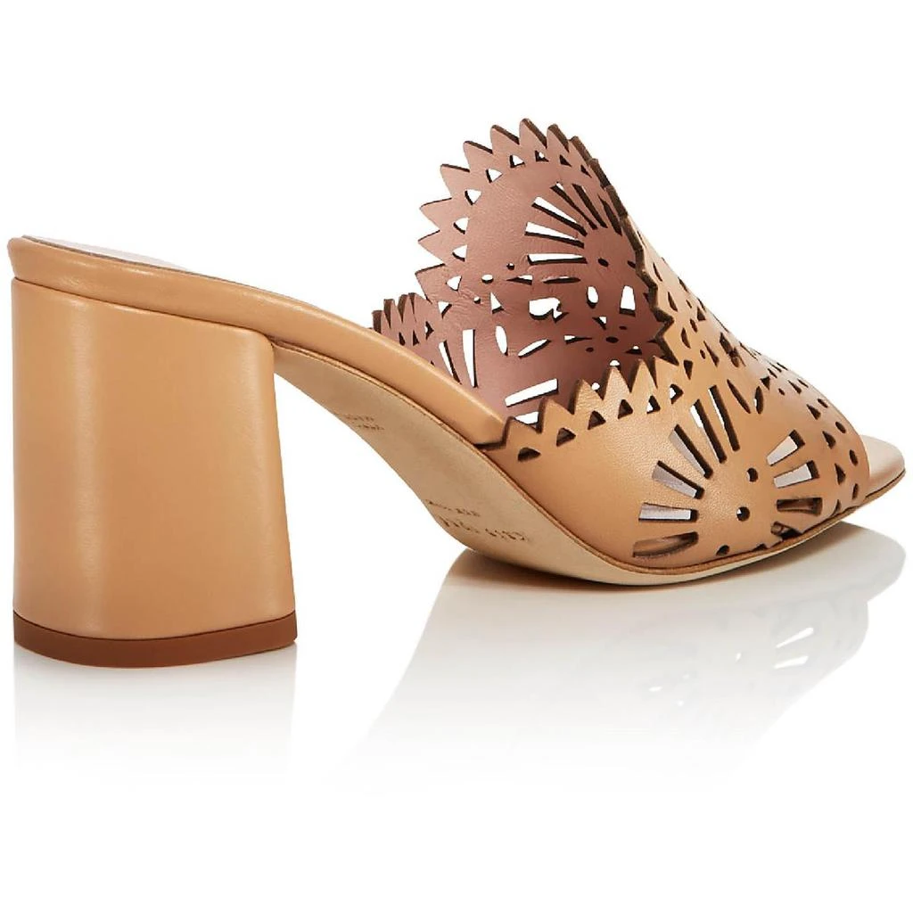 商品Kate Spade|Kate Spade New York Womens Delgado Leather Laser Cut Mule Sandals,价格¥476,第3张图片详细描述