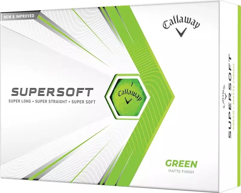商品Callaway|Callaway 2021 Supersoft Matte Golf Balls,价格¥208,第1张图片