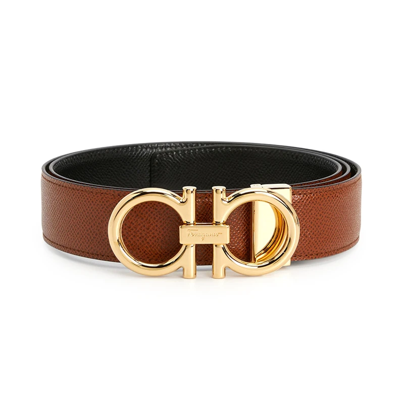 商品Salvatore Ferragamo|SALVATORE FERRAGAMO 男士腰带 67-9974-735899,价格¥2198,第1张图片