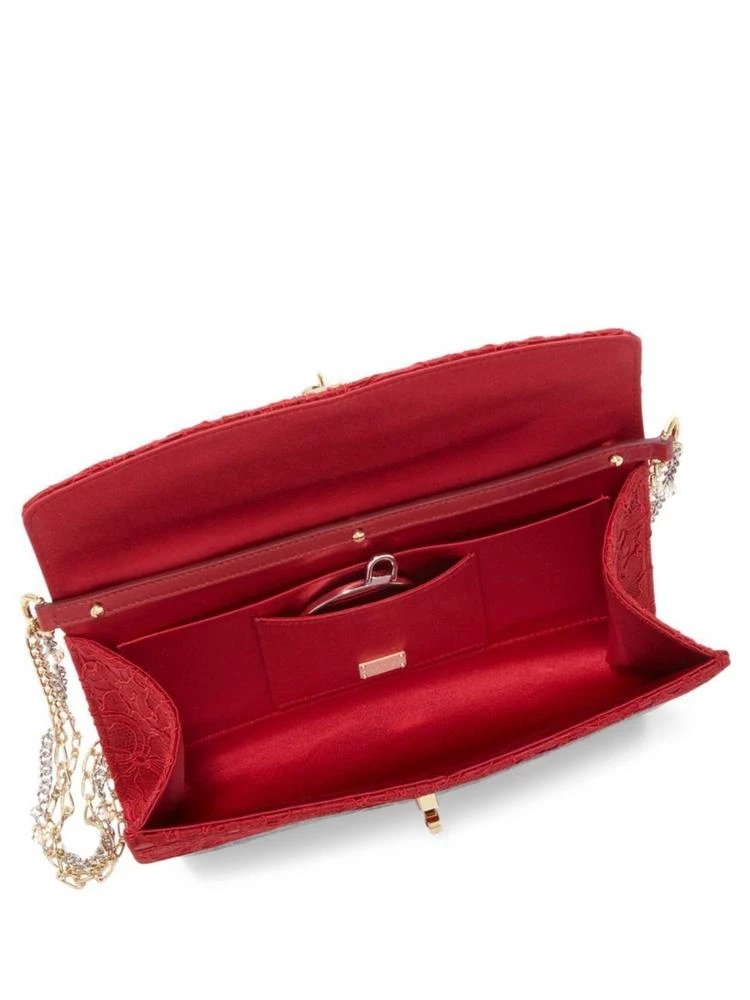 商品Dolce & Gabbana|蕾丝 Pouchette 链条手包,价格¥5197,第2张图片详细描述