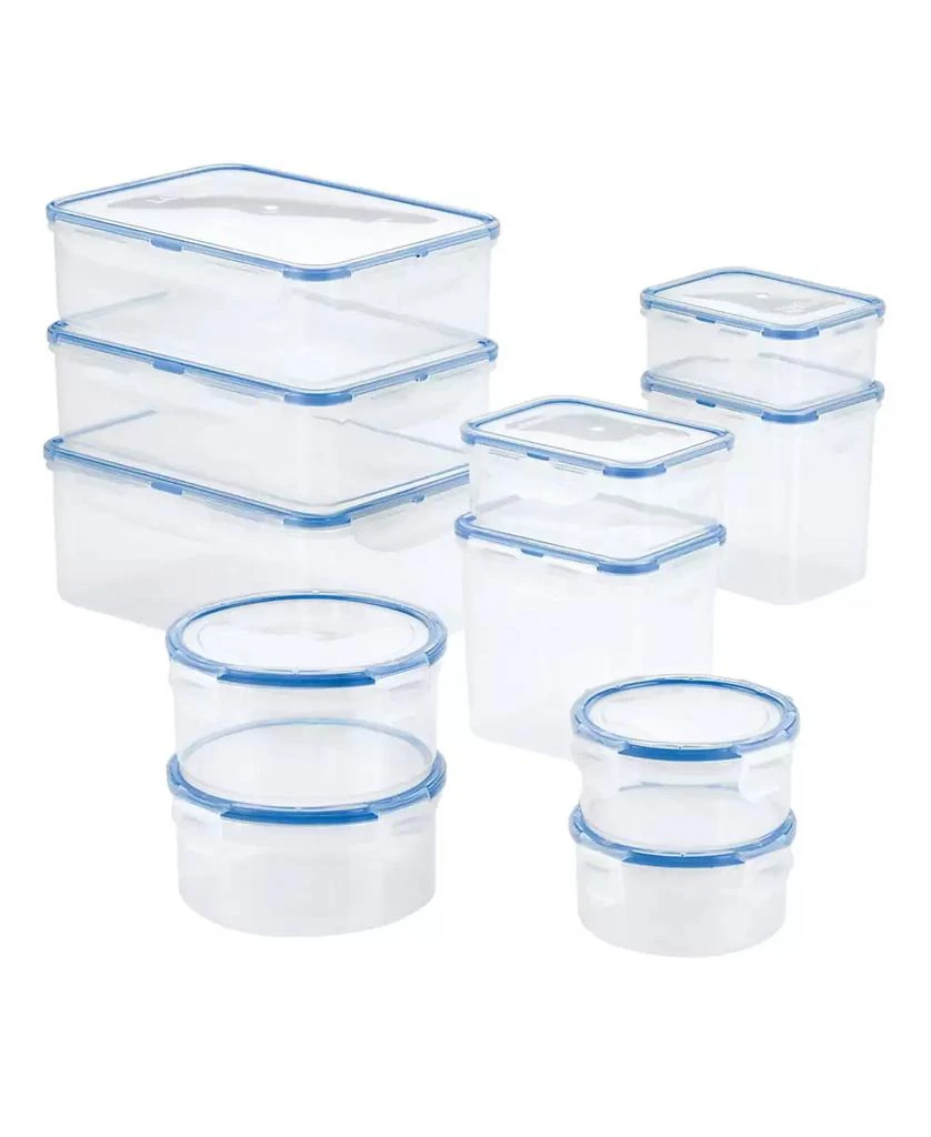 商品Lock & Lock|Easy Essentials 22-Pc. Food Storage Container Set,价格¥372,第1张图片