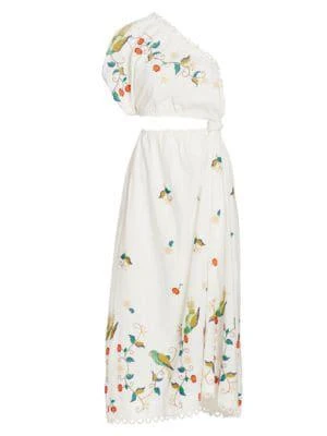 Pitanga One-Shoulder Cut-Out Maxi Dress 商品