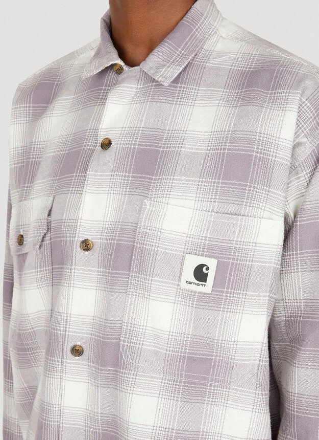 商品Carhartt WIP|W' Deaver Shirt in Purple,价格¥390,第5张图片详细描述