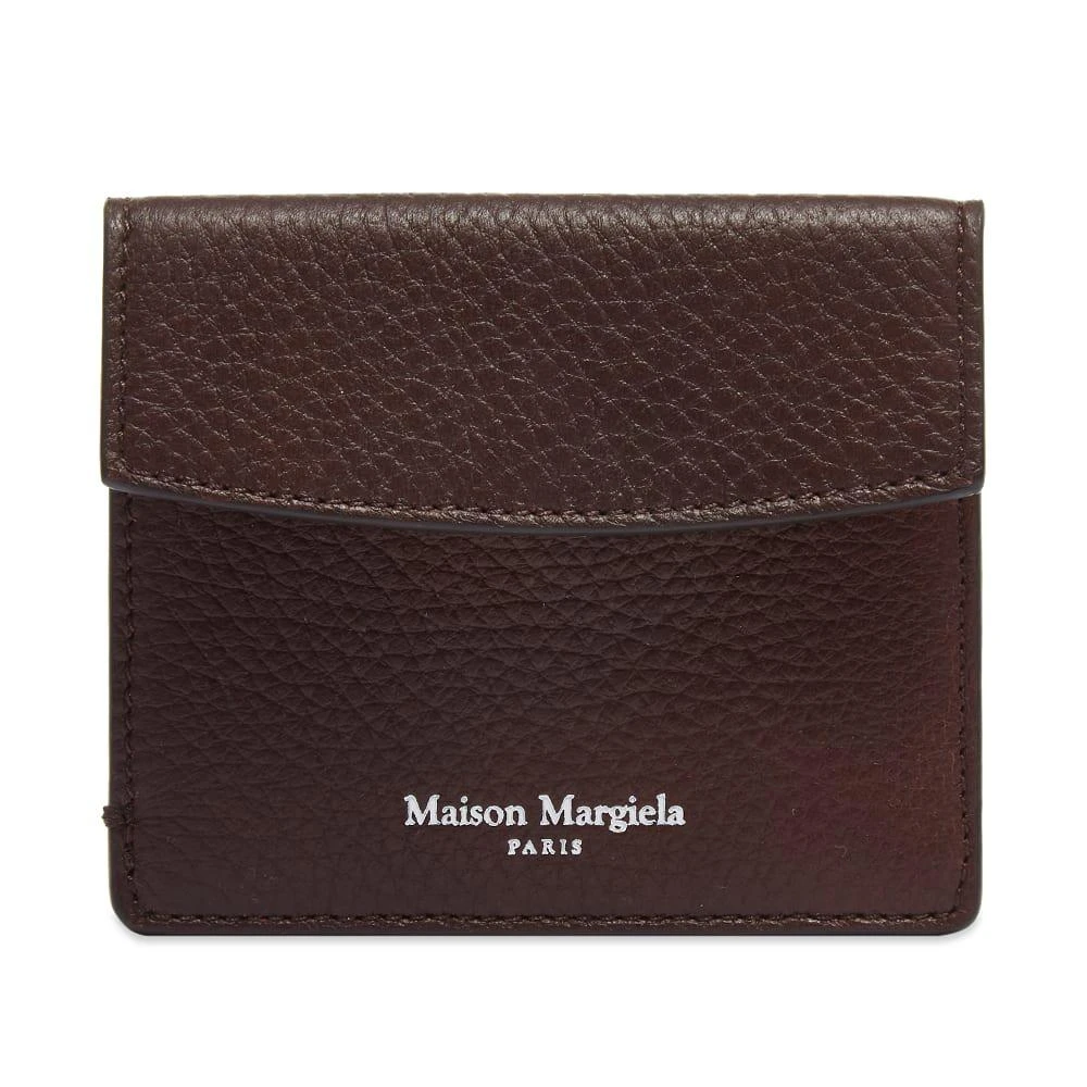 商品MAISON MARGIELA|Maison Margiela Grain Leather Coin & Card Holder,价格¥1354,第1张图片