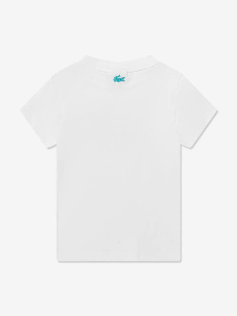 商品Lacoste|Kids Logo T-Shirt in White,价格¥179,第2张图片详细描述