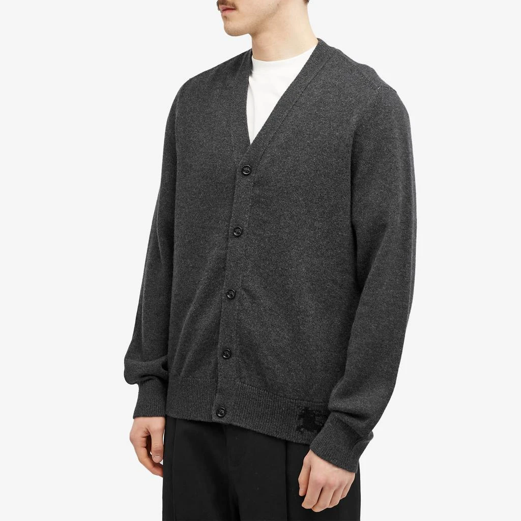 商品Burberry|Burberry Cashmere EKD Logo Cardigan,价格¥4759,第2张图片详细描述