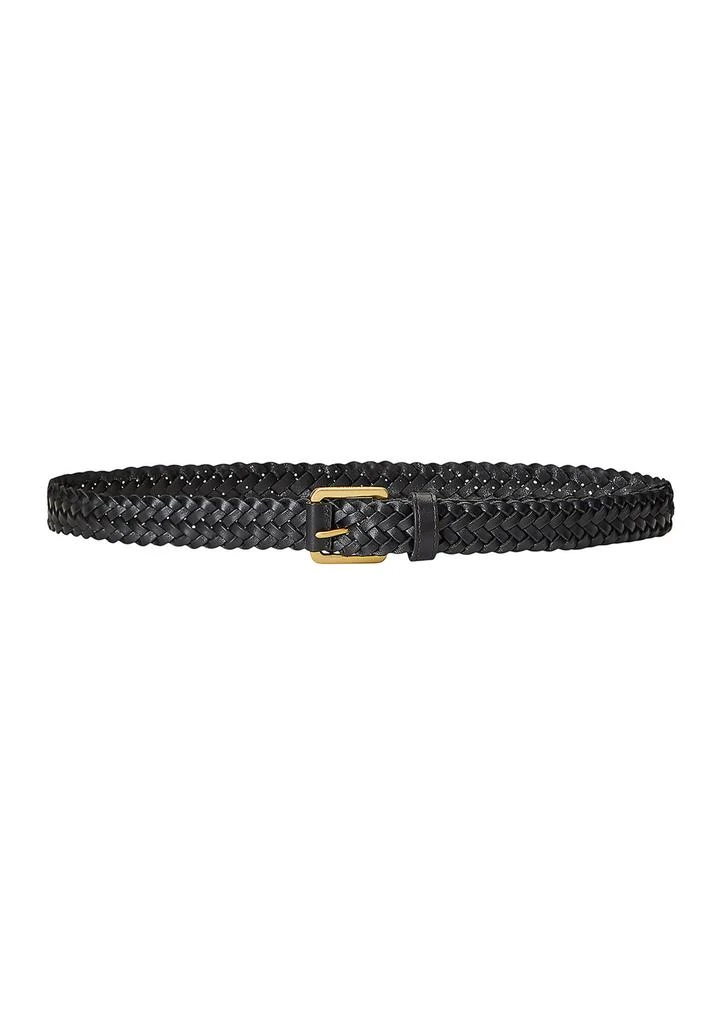 商品Ralph Lauren|Skinny Woven Leather Belt,价格¥156,第1张图片