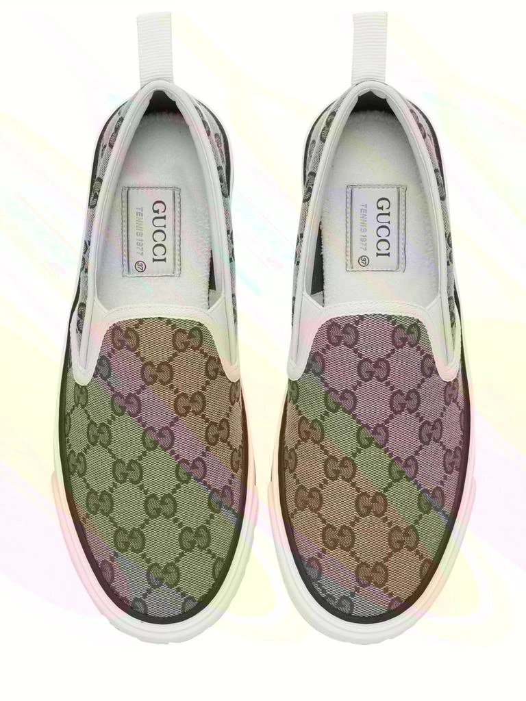 商品Gucci|20mm Gucci Tennis 1977 Slip-on Sneakers,价格¥5209,第5张图片详细描述