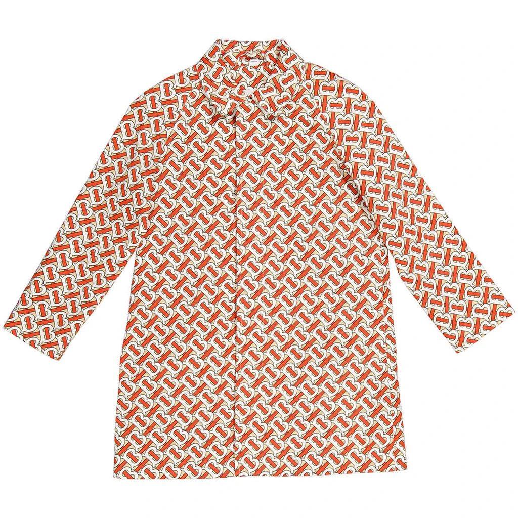 商品Burberry|Burberry Kids Monogram Print Car Coat, Size 6Y,价格¥1846,第1张图片