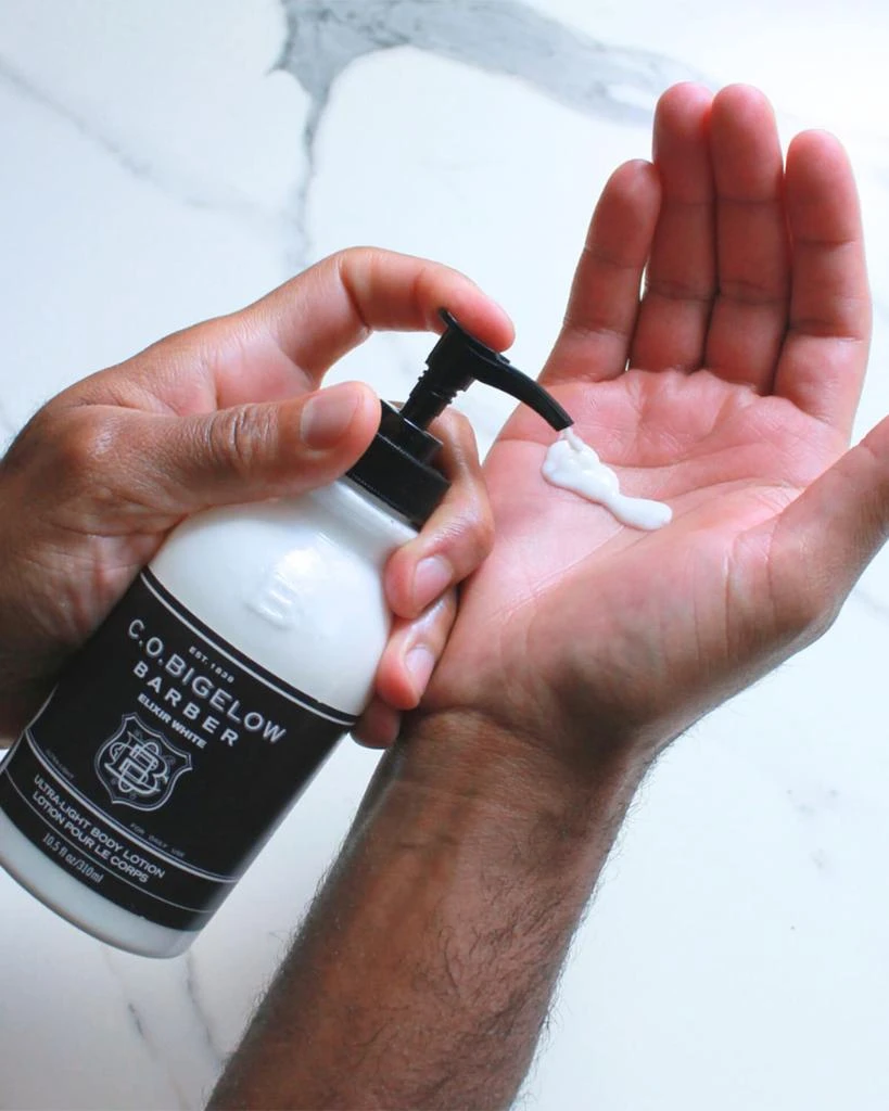 商品C.O. Bigelow|Men's Elixir White Ultra-Light Body Lotion, 10.5 oz.,价格¥152,第2张图片详细描述
