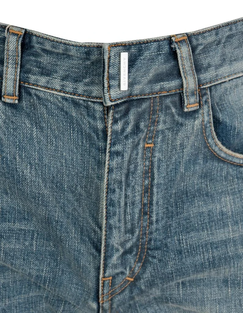 商品Givenchy|Givenchy Mid Rise Bleach-Effect Denim Jeans,价格¥2832,第4张图片详细描述