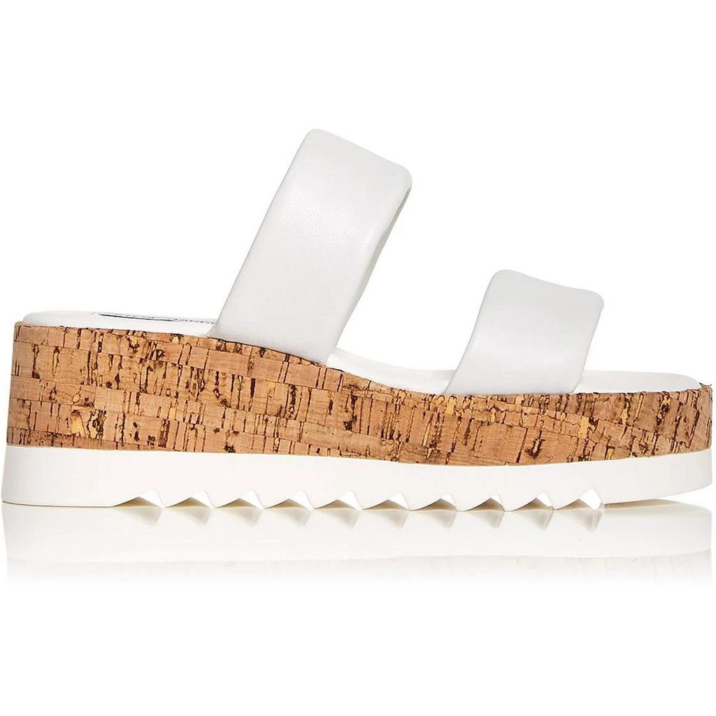 商品Steve Madden|Steve Madden Womens Defuse Cork Platform Sandals,价格¥515,第4张图片详细描述