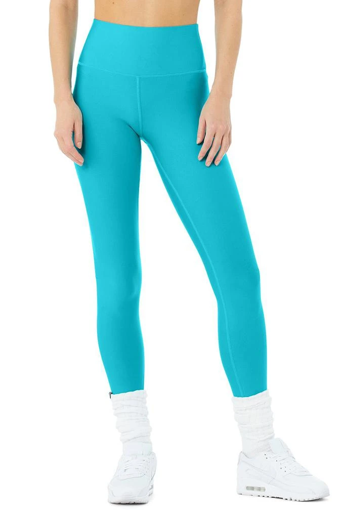 商品Alo|High-Waist Airlift Legging - Bright Aqua,价格¥576,第1张图片