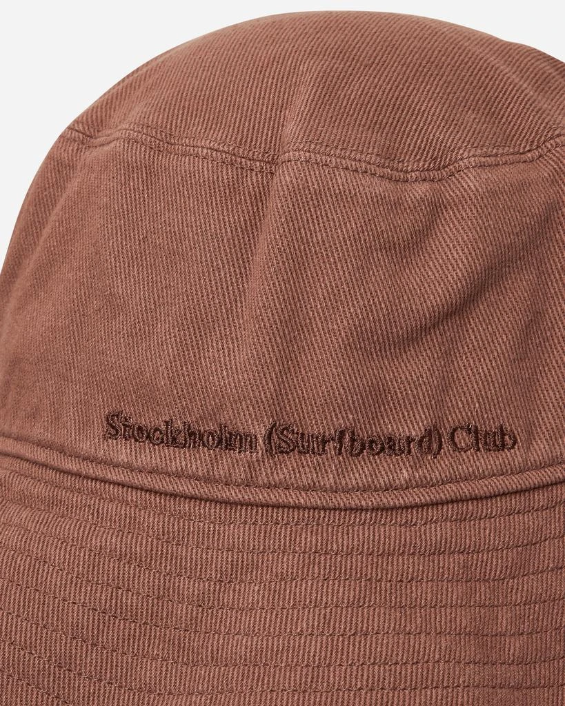 Embroidered Logo Bucket Hat Brown 商品