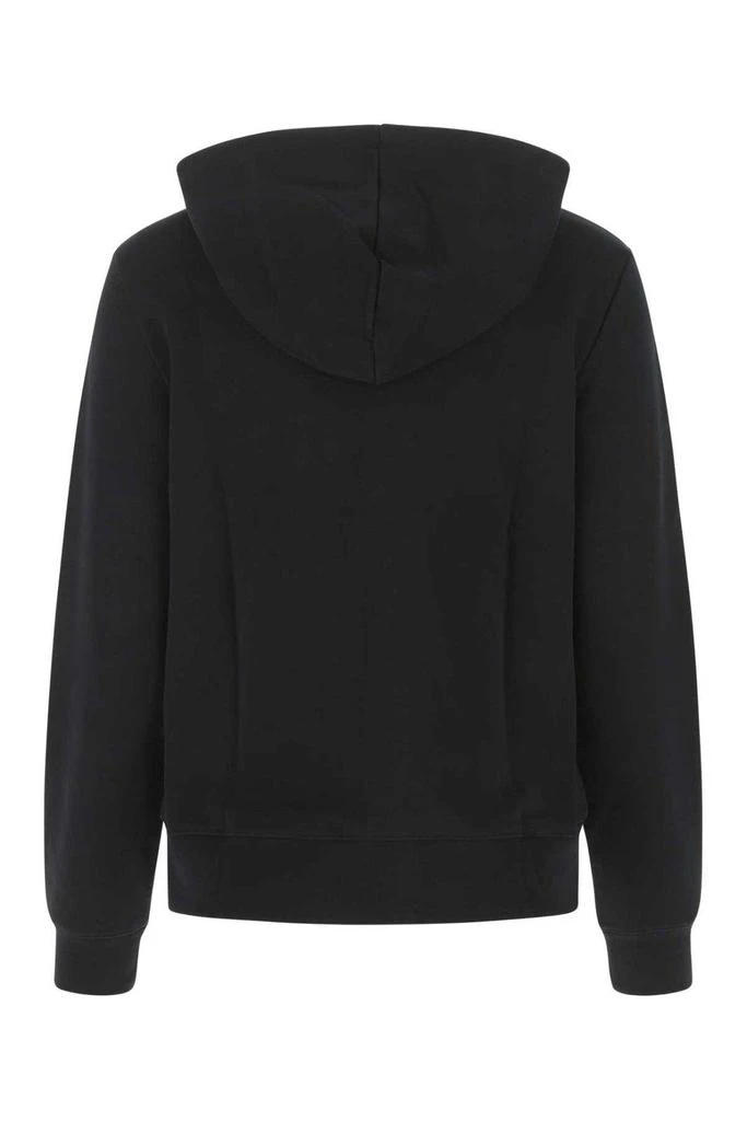 商品A.P.C.|A.P.C. Logo Embroidered Drawstring Hoodie,价格¥1284,第2张图片详细描述