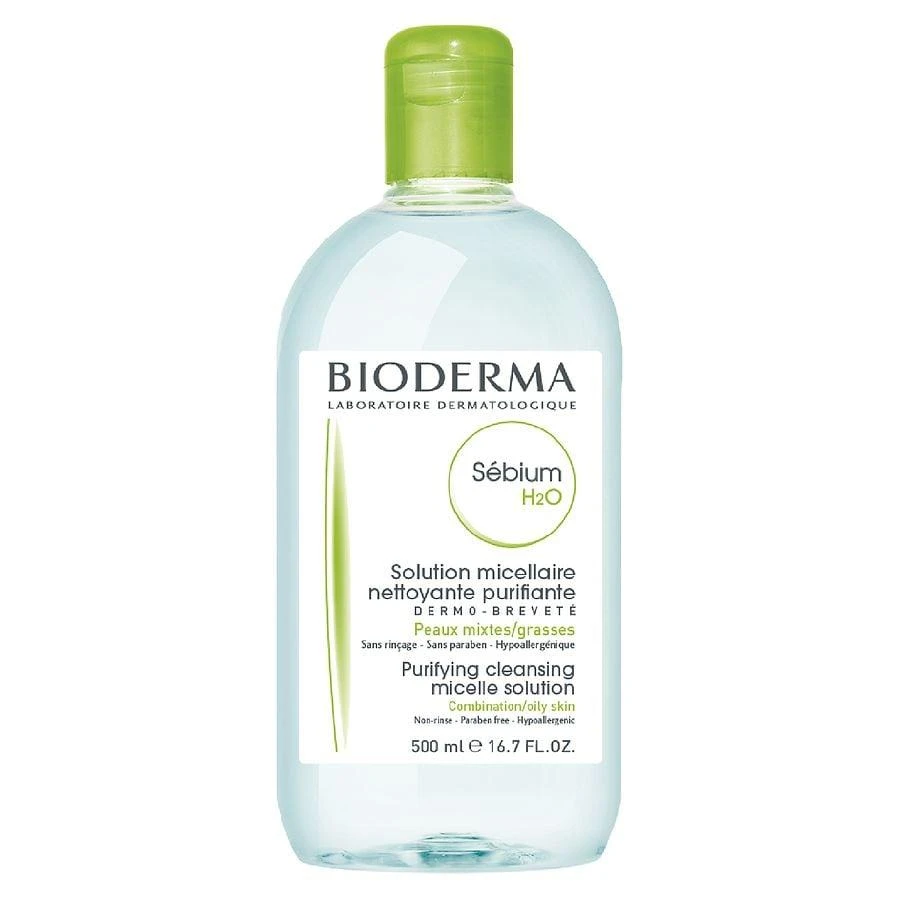 商品Bioderma|Sebium H2O Micellar Water Makeup Remover for Combination to Oily Skin,价格¥133,第1张图片