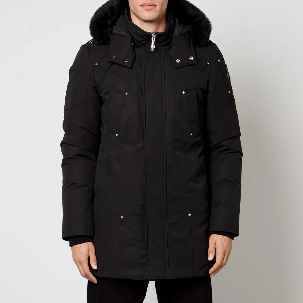 商品Moose Knuckles|Moose Knuckles Stirling Cotton and Nylon-Blend Parka,价格¥7833,第1张图片
