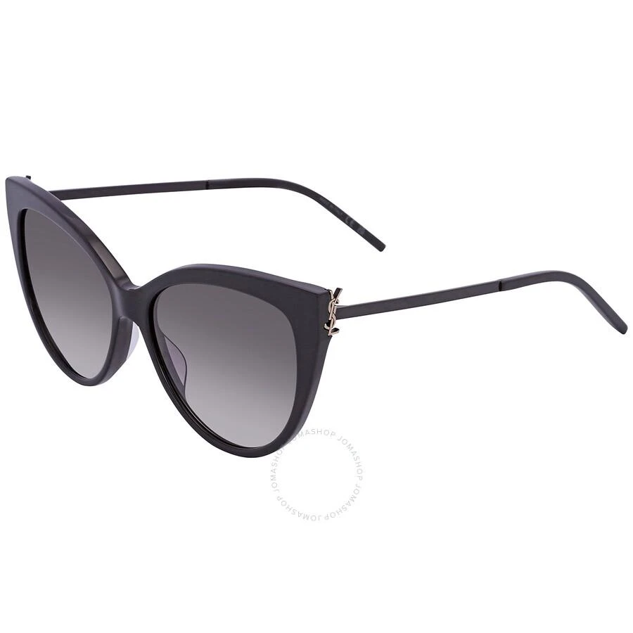 商品Yves Saint Laurent|Smoke Gradient Cat Eye Ladies Sunglasses SL M48SA 002 56,价格¥1769,第3张图片详细描述