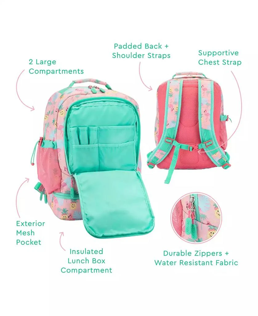 商品Bentgo|Kids Prints 2-In-1 Backpack and Insulated Lunch Bag - Tropical,价格¥449,第4张图片详细描述