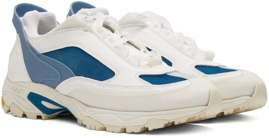 商品Our Legacy|White & Blue Splinter Sneakers,价格¥789,第4张图片详细描述