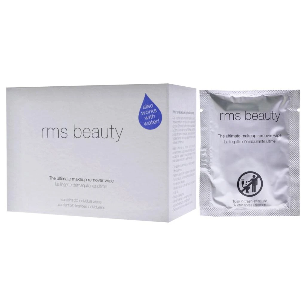 商品RMS Beauty|The Ultimate Makeup Remover by RMS Beauty for Women - 20 Count Wipes,价格¥192,第4张图片详细描述