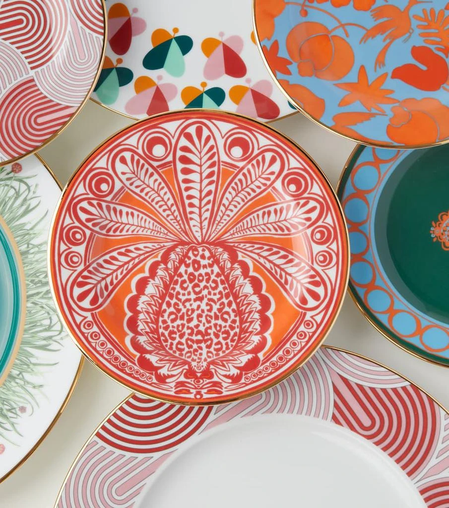 商品LA DOUBLE J|Big Pineapple set of 2 dessert plates,价格¥1322,第3张图片详细描述