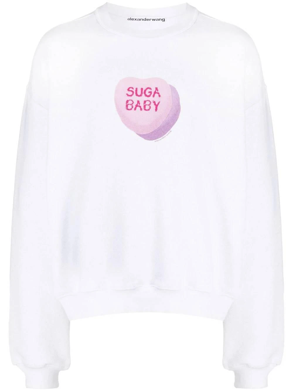 商品【商品预售15天发货】 Alexander Wang|Alexander Wang 女士针织毛衣 UCC3231639111 白色,价格¥3905,第1张图片