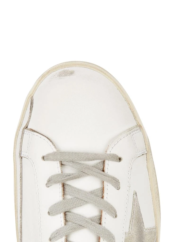 商品Golden Goose|Superstar white distressed leather sneakers,价格¥2455,第4张图片详细描述