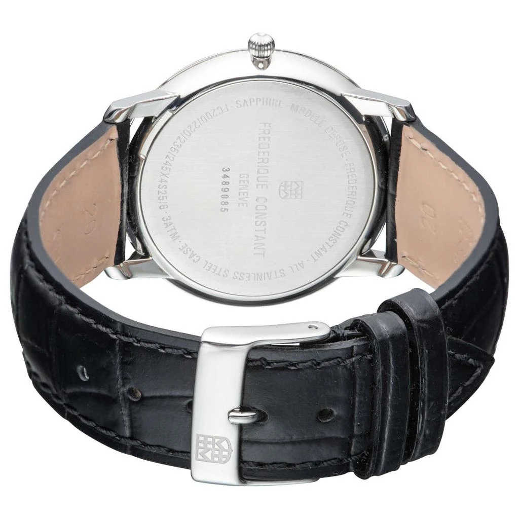 商品Frederique Constant|康斯登 超薄系列 男式石英腕表 37mm FC-220NG4S6,价格¥2178,第2张图片详细描述