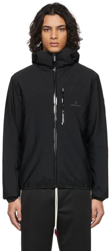 商品Moncler|Black Kyto Hooded Jacket,价格¥11982,第1张图片