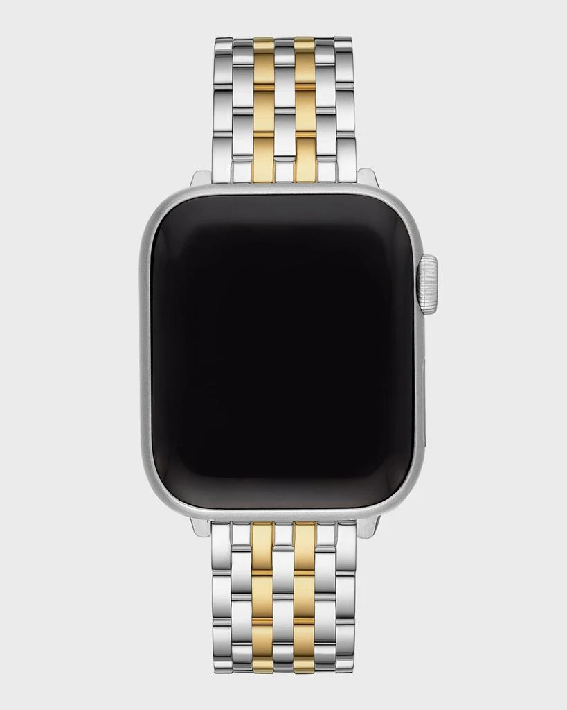 商品Michele|7-Link Stainless Steel Bracelet for Apple Watch, Gold/Silver,价格¥4650,第1张图片