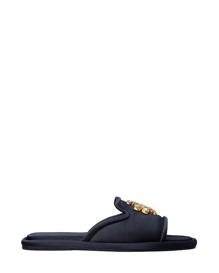 商品Tory Burch|Women's Embellished Logo Slide Sandals,价格¥1203,第2张图片详细描述