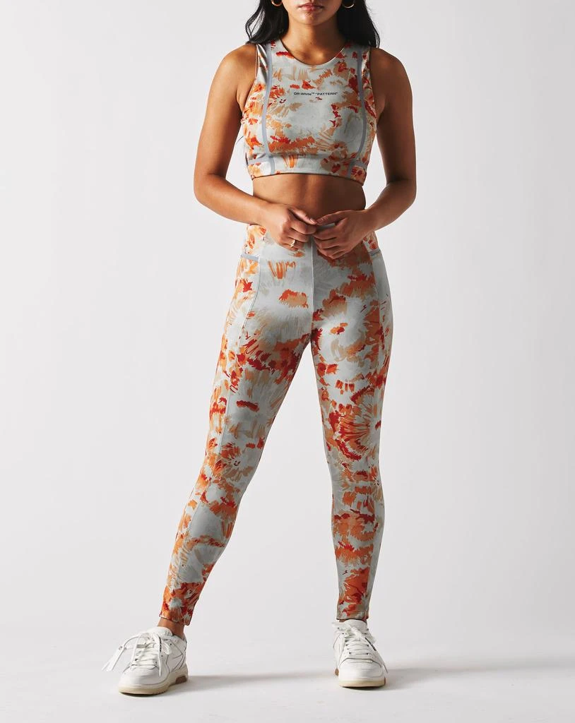 商品Off-White|Women's Athleisure Floral Leggings,价格¥599,第2张图片详细描述