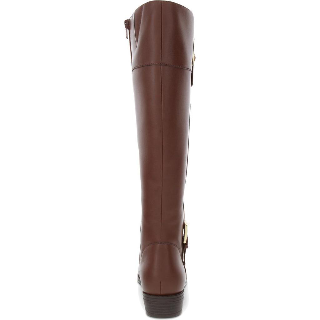 Karen Scott Womens Deliee 2 Faux Leather Wide-Calf Riding Boots商品第8张图片规格展示