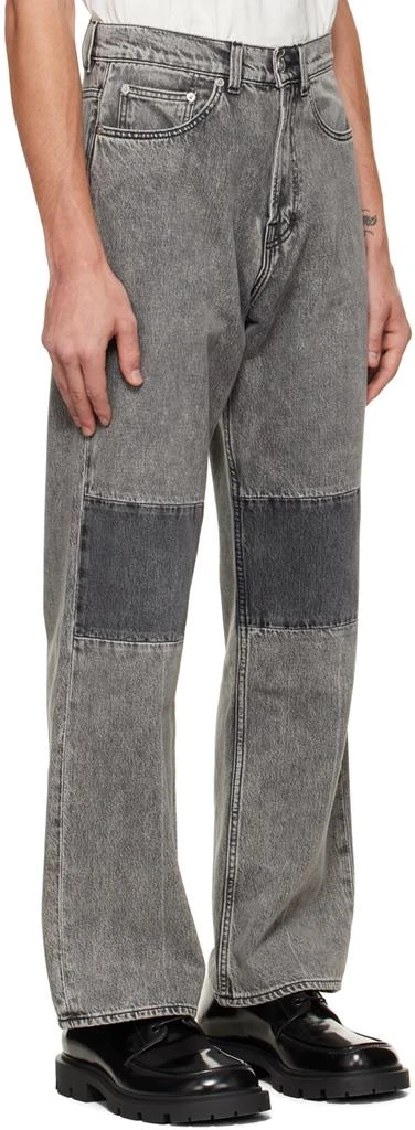 商品Our Legacy|Black & Gray Extended Third Cut Jeans,价格¥1195,第2张图片详细描述