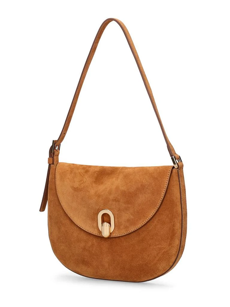 商品SAVETTE|The Tondo Suede Leather Hobo Bag,价格¥13707,第3张图片详细描述