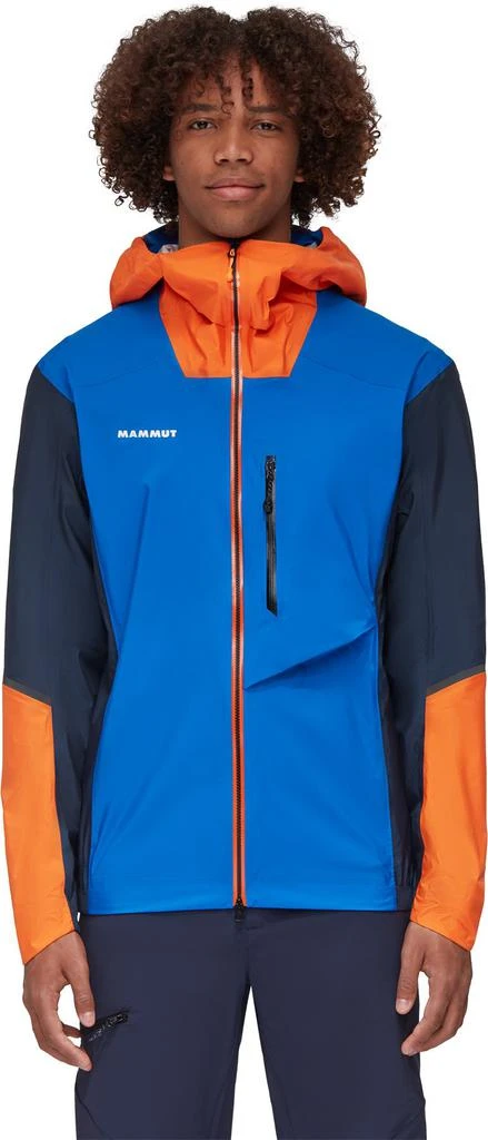 商品Mammut|男士超轻透气硬壳夹克 猛犸象 透气耐磨舒适轻便,价格¥1617,第3张图片详细描述