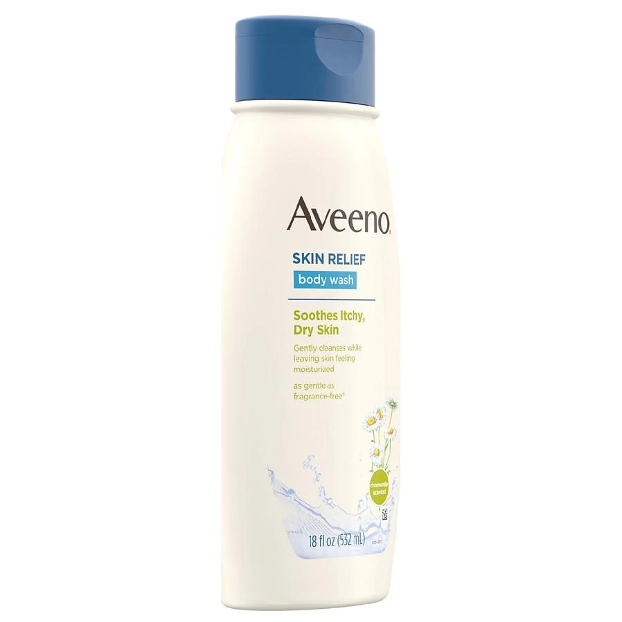 商品Aveeno|Skin Relief Body Wash Oat & Chamomile,价格¥79,第4张图片详细描述