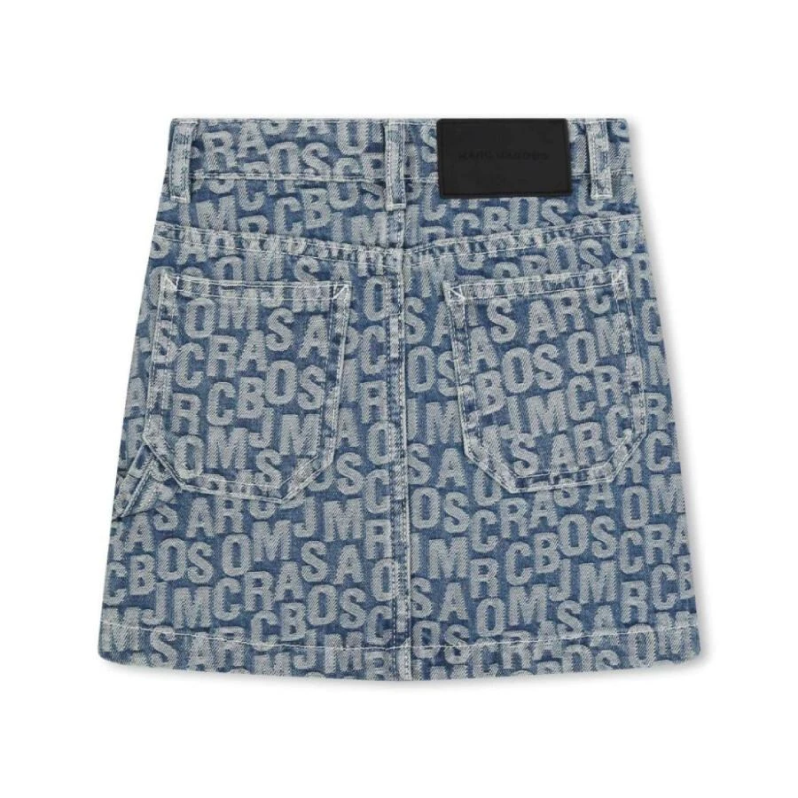 商品Marc Jacobs|Logo-Jacquard Cotton Denim Skirt,价格¥689,第2张图片详细描述