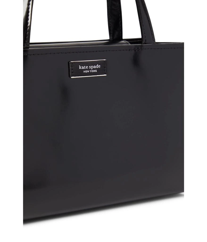 商品Kate Spade|Sam Icon Spazzolato Leather Small Tote,价格¥2618,第4张图片详细描述