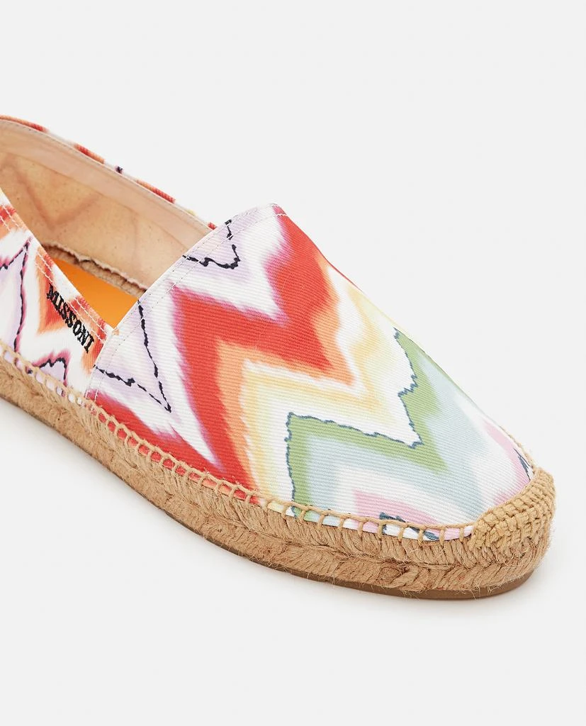 商品Missoni|PRINTED CANVAS ESPADRILLES,价格¥1709,第4张图片详细描述