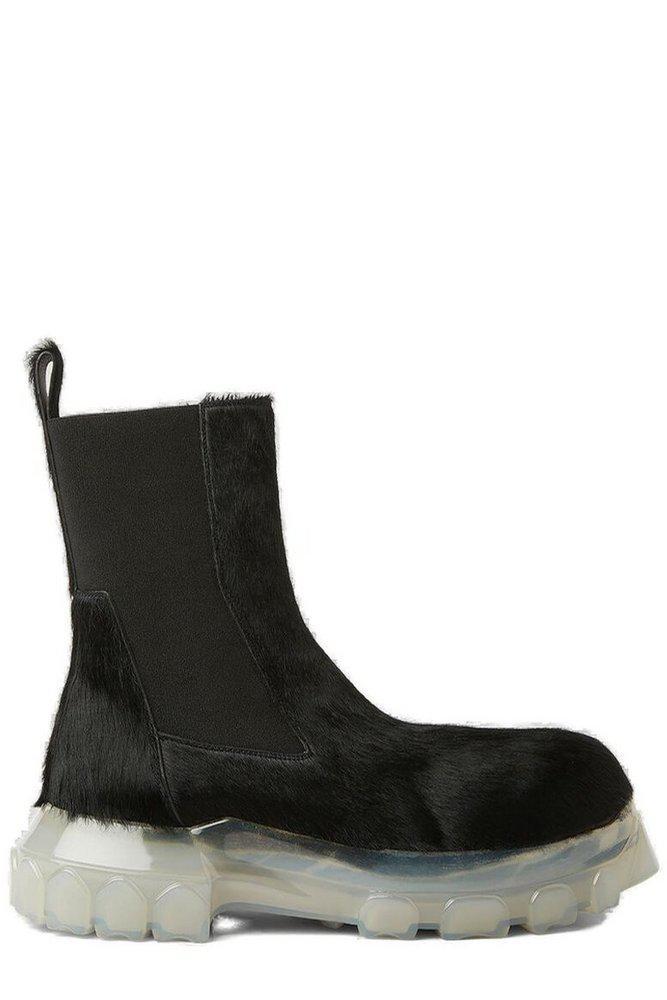 商品Rick Owens|Rick Owens Hairy Chelsea Boots,价格¥6967,第1张图片