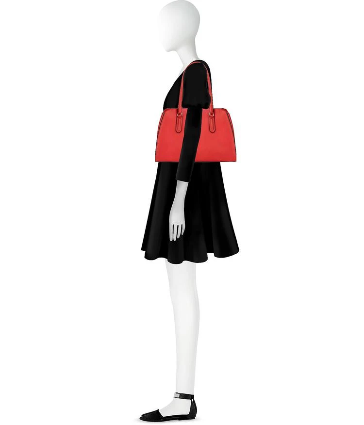 商品Furla|宝石红 Milano 中号皮革手柄包,价格¥1772,第2张图片详细描述