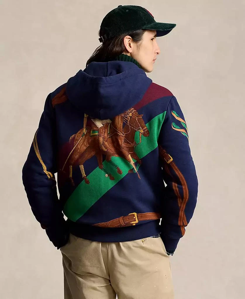 商品Ralph Lauren|Men's Equestrian Fleece Full-Zip Hoodie,价格¥1201,第2张图片详细描述