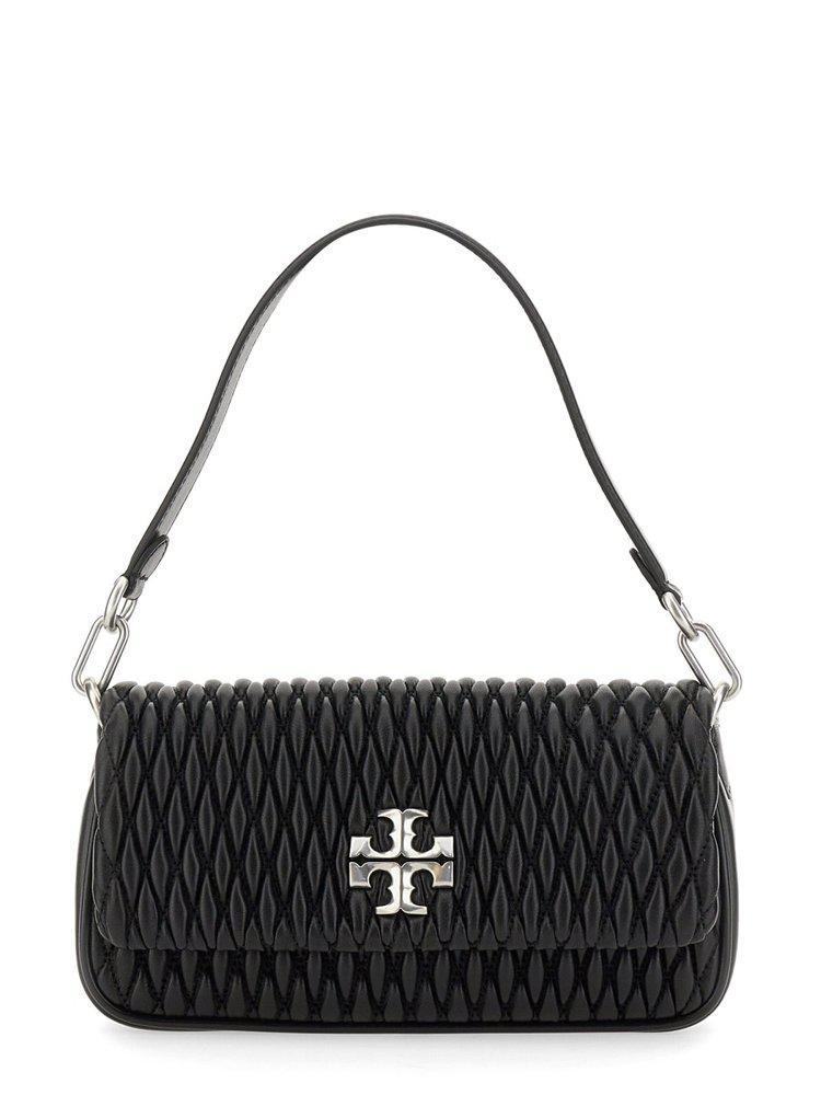 商品Tory Burch|Tory Burch Kira Logo Plaque Flap Shoulder Bag,价格¥4623,第1张图片